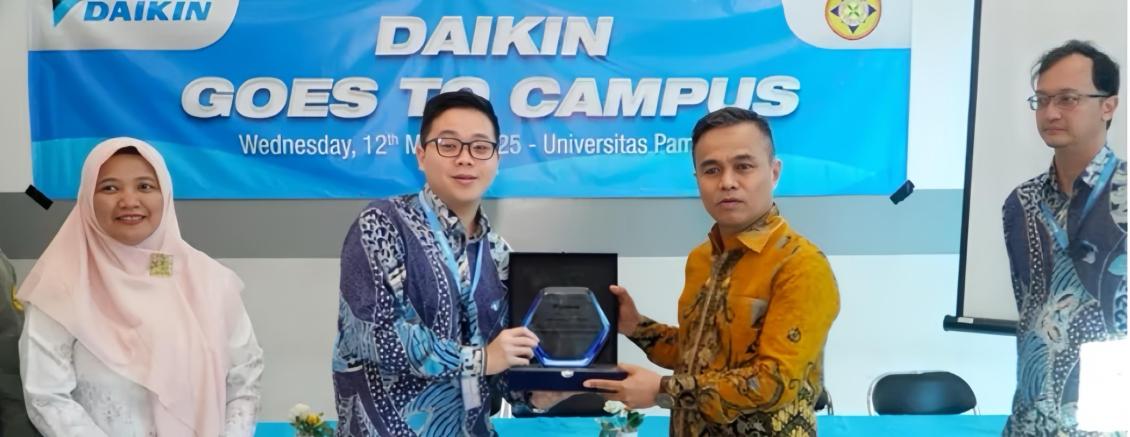 Image of DAIKIN Goes To Campus, Ratusan Mahasiswa Unpam Dikenalkan Industri Tata Udara